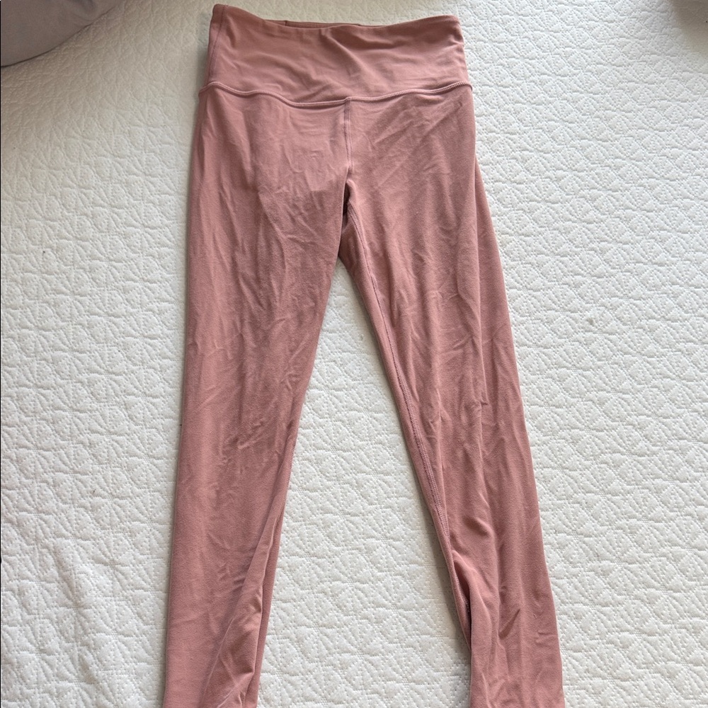Athleta Taupe Ultra High-Rise 7/8 Tights